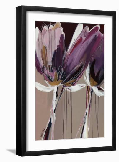 Aubergine Splendor II-Angela Maritz-Framed Art Print