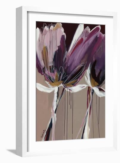 Aubergine Splendor II-Angela Maritz-Framed Art Print