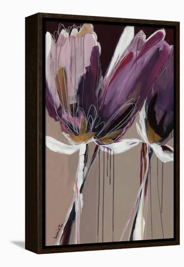 Aubergine Splendor II-Angela Maritz-Framed Stretched Canvas
