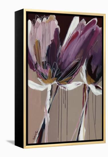 Aubergine Splendor II-Angela Maritz-Framed Stretched Canvas