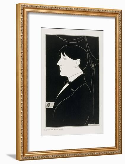 Aubrey Beardsley, 19th Century-Aubrey Beardsley-Framed Giclee Print