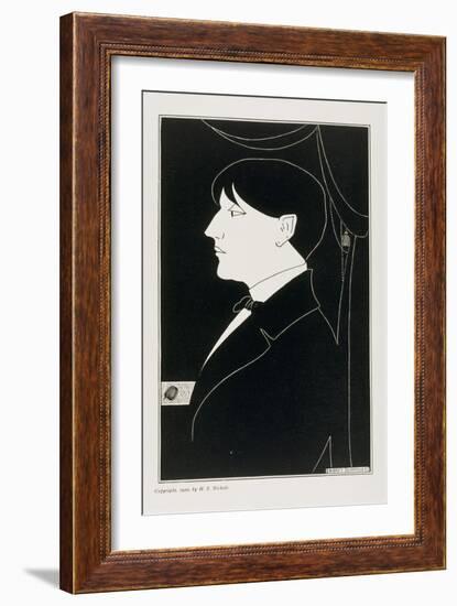 Aubrey Beardsley, 19th Century-Aubrey Beardsley-Framed Giclee Print