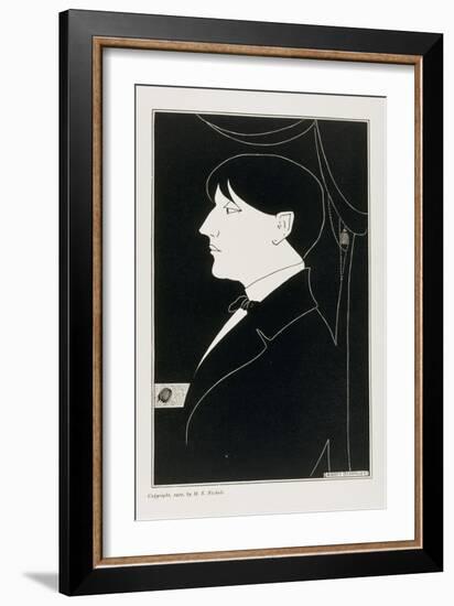 Aubrey Beardsley, 19th Century-Aubrey Beardsley-Framed Giclee Print