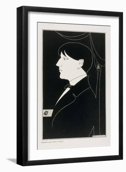 Aubrey Beardsley, 19th Century-Aubrey Beardsley-Framed Giclee Print