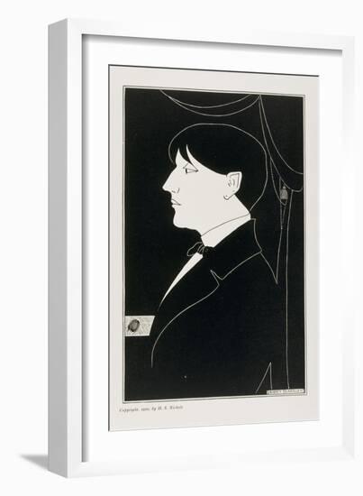 Aubrey Beardsley, 19th Century-Aubrey Beardsley-Framed Giclee Print