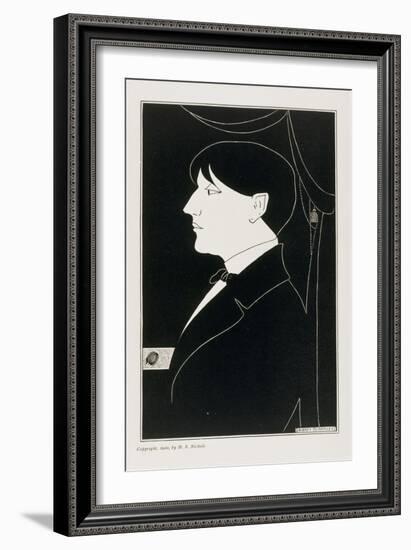 Aubrey Beardsley, 19th Century-Aubrey Beardsley-Framed Giclee Print