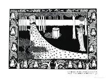 Pan Reading to a Woman by a Brook, 1898-Aubrey Beardsley-Giclee Print