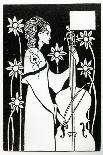 La Beale Isoud at Joyous Gard, Illustration from "Le Morte D'Arthur," Published 1894-Aubrey Beardsley-Giclee Print