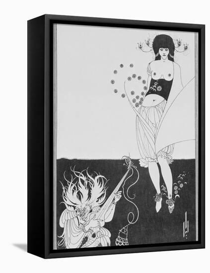 Aubrey Beardsley's Drawings-Aubrey Beardsley-Framed Premier Image Canvas