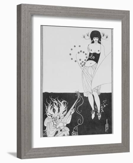 Aubrey Beardsley's Drawings-Aubrey Beardsley-Framed Giclee Print