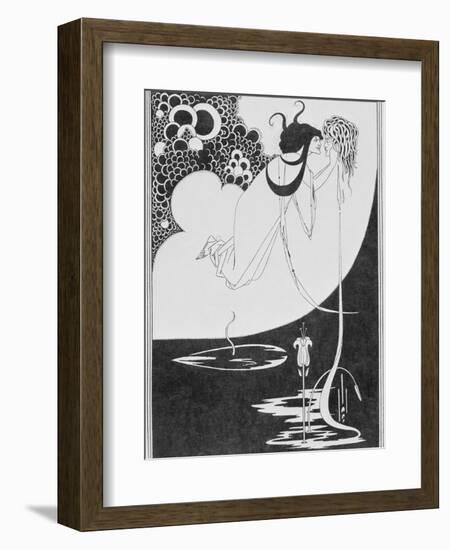 Aubrey Beardsley's Drawings-Aubrey Beardsley-Framed Giclee Print