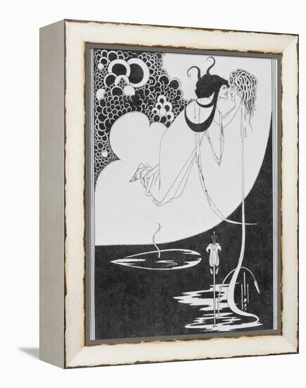 Aubrey Beardsley's Drawings-Aubrey Beardsley-Framed Premier Image Canvas