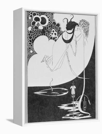 Aubrey Beardsley's Drawings-Aubrey Beardsley-Framed Premier Image Canvas