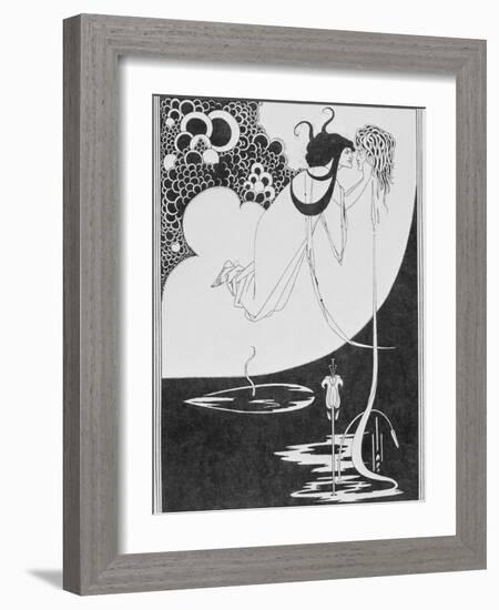 Aubrey Beardsley's Drawings-Aubrey Beardsley-Framed Giclee Print