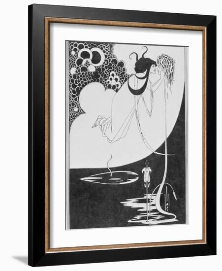 Aubrey Beardsley's Drawings-Aubrey Beardsley-Framed Giclee Print