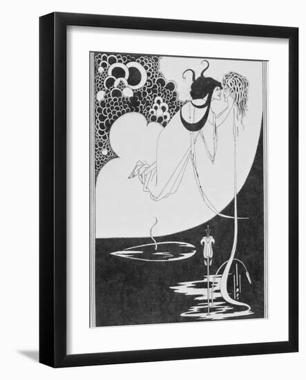 Aubrey Beardsley's Drawings-Aubrey Beardsley-Framed Giclee Print