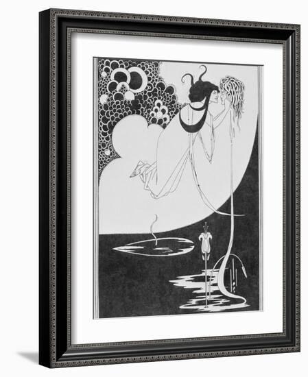 Aubrey Beardsley's Drawings-Aubrey Beardsley-Framed Giclee Print