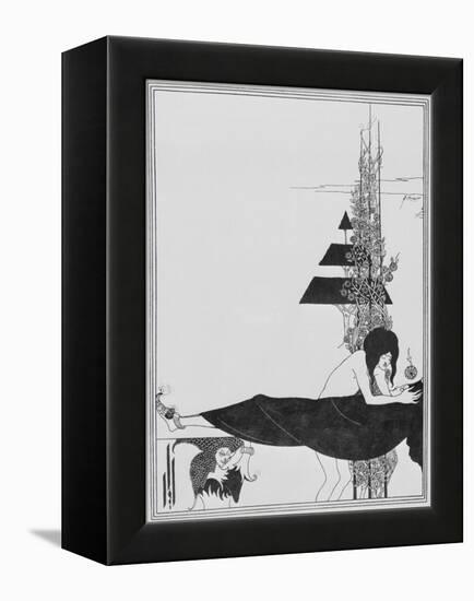 Aubrey Beardsley's Drawings-Aubrey Beardsley-Framed Premier Image Canvas