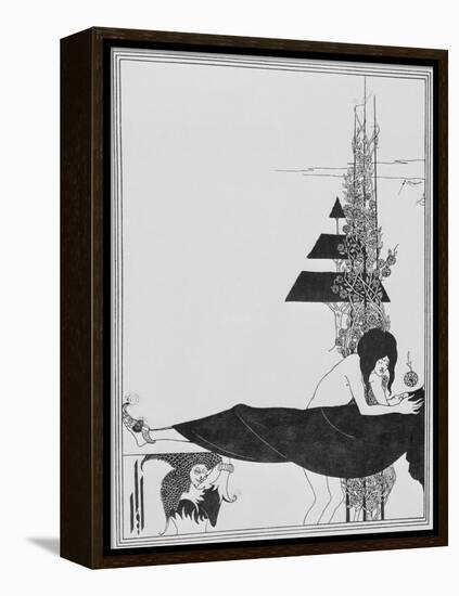 Aubrey Beardsley's Drawings-Aubrey Beardsley-Framed Premier Image Canvas