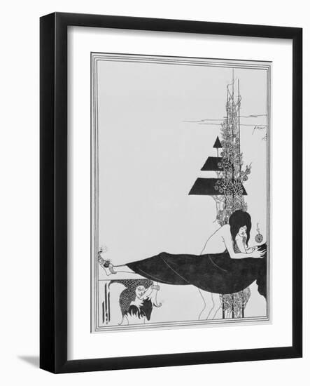 Aubrey Beardsley's Drawings-Aubrey Beardsley-Framed Giclee Print