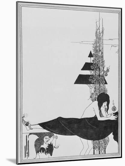 Aubrey Beardsley's Drawings-Aubrey Beardsley-Mounted Giclee Print