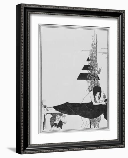 Aubrey Beardsley's Drawings-Aubrey Beardsley-Framed Giclee Print