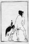 J"Ai Baise Ta Bouche, Jokanaan, Illustration from "Salome" by Oscar Wilde, Pub. 1894-Aubrey Beardsley-Giclee Print