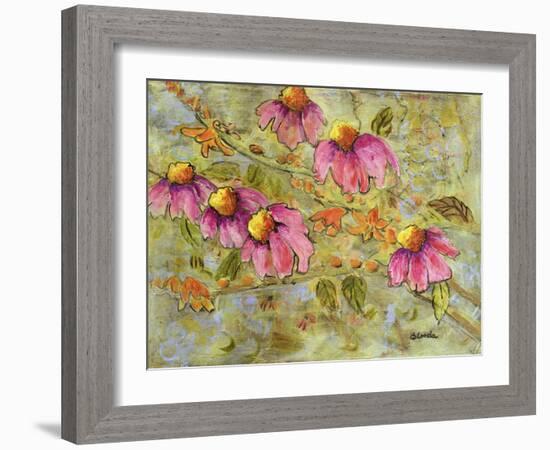 Aubrey's Garden-Blenda Tyvoll-Framed Giclee Print