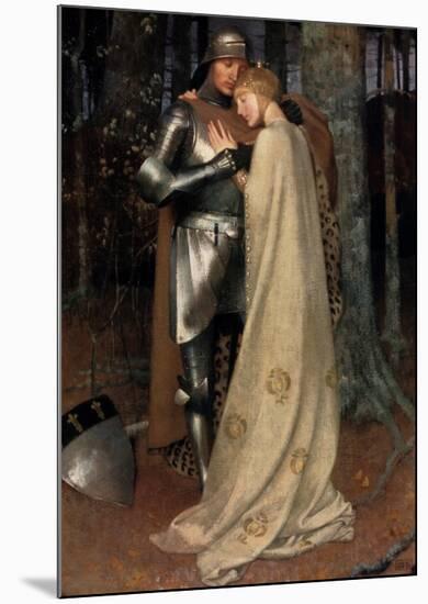 Aucassin and Nicolette-Marianne Stokes-Mounted Art Print