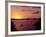 Auckland Harbour Bridge and Waitemata Harbour at Dusk, New Zealand-David Wall-Framed Photographic Print