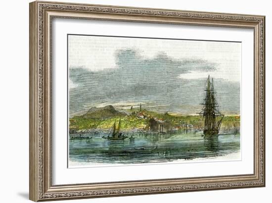 Auckland, New Zealand, C1880-null-Framed Giclee Print