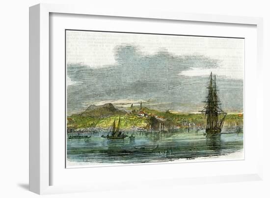 Auckland, New Zealand, C1880-null-Framed Giclee Print