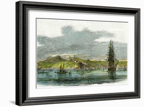 Auckland, New Zealand, C1880-null-Framed Giclee Print