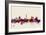 Auckland New Zealand Skyline-Michael Tompsett-Framed Art Print