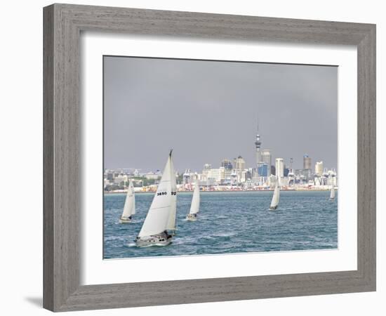 Auckland, North Island, New Zealand, Pacific-Michael Snell-Framed Photographic Print
