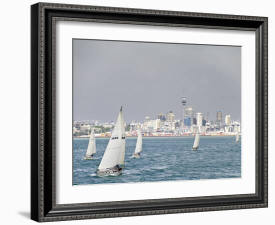 Auckland, North Island, New Zealand, Pacific-Michael Snell-Framed Photographic Print