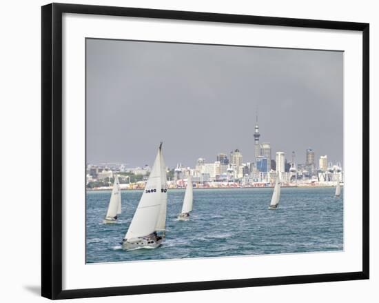 Auckland, North Island, New Zealand, Pacific-Michael Snell-Framed Photographic Print