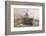 Audacious' One of the Most Powerful Members of the Allied Fleet is Sunk by a German Mine-William Lionel Wyllie-Framed Photographic Print