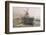 Audacious' One of the Most Powerful Members of the Allied Fleet is Sunk by a German Mine-William Lionel Wyllie-Framed Photographic Print