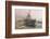 Audacious' One of the Most Powerful Members of the Allied Fleet is Sunk by a German Mine-William Lionel Wyllie-Framed Photographic Print