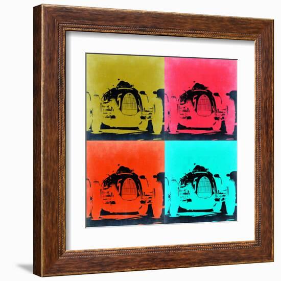 Audi Autounion Pop Art 2-NaxArt-Framed Art Print