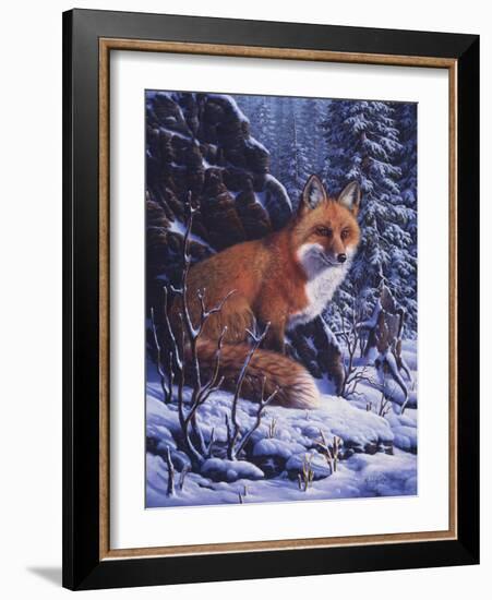 Audible Hush-R.W. Hedge-Framed Giclee Print