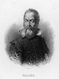 Galileo Galilei Italian Astronomer-Audibran-Premier Image Canvas