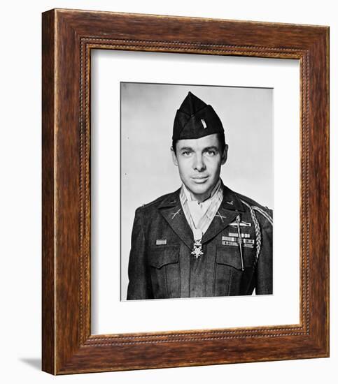 Audie Murphy - To Hell and Back-null-Framed Photo