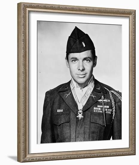 Audie Murphy - To Hell and Back-null-Framed Photo