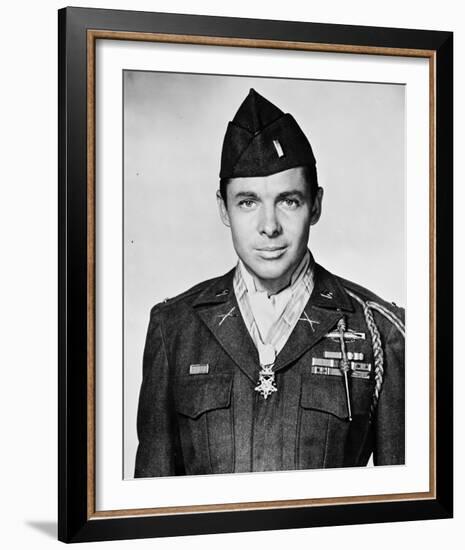 Audie Murphy - To Hell and Back-null-Framed Photo