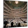 Audience at Gala on the Last Night in the Old Metropolitan Opera House-Henry Groskinsky-Mounted Photographic Print