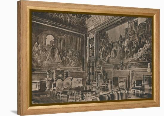 'Audience Chamber, Windsor Castle', c1917-Unknown-Framed Premier Image Canvas