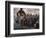 Audience Gathers to Watch a Dancer in a Two-Piece Costume at the Iowa State Fair, 1955-John Dominis-Framed Photographic Print