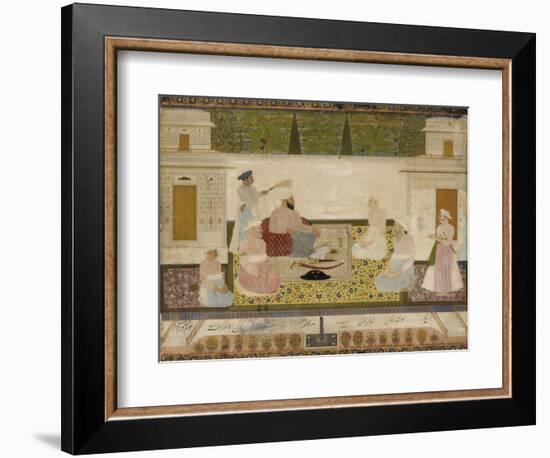 Audience royale-null-Framed Giclee Print